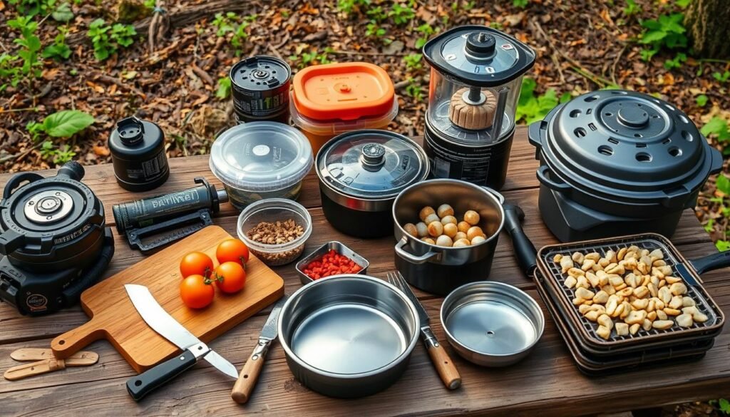 équipement cuisine survie