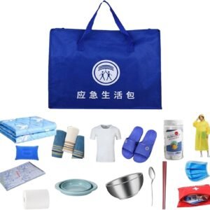 Kit de survie pour camping – Fournitures de survie d’urgence – Équipement et équipement de survie professionnels – Kit de survie pour le camping en plein air et les urgences